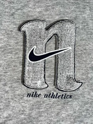 Vintage Nike Tank Top Women’s Size XL 90s Nike Swoosh Center Check Gray thumbnail 2