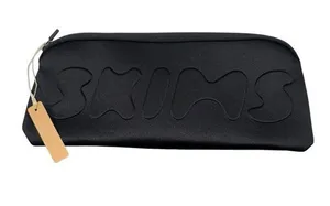 Skims neopreno black storage zip up pouch new with tags thumbnail 1