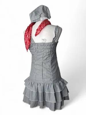 Sexy train engineers costume Gray Size XS thumbnail 3
