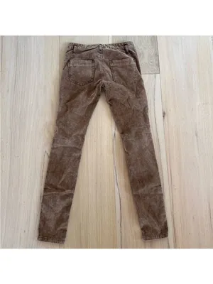 Free People Light Brown Corduroy Jeans Skinny Fit Size 26 thumbnail 7