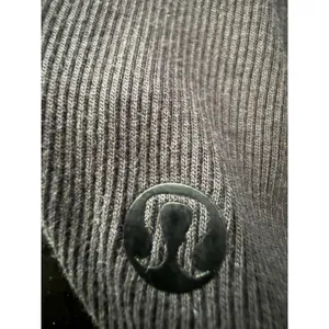 Lululemon Black Ribbed Racerback Tank‎ Top Cutout Detail Athletic Women's thumbnail 4