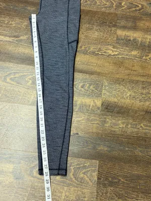 Lululemon Speed Up Tight 28" Full-On Luxtreme Women 8 Legging Heather Black Knit thumbnail 13