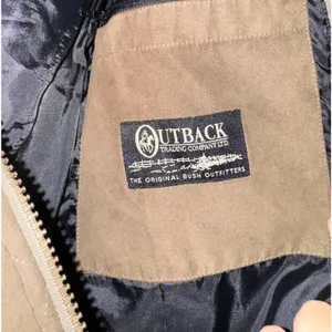Outback Trading Company Women's Brown Quilted Vest Size‎ Small Equestrian Riding thumbnail 8