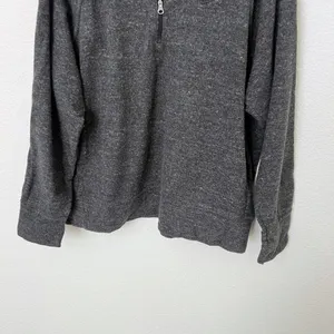 [Nike] Charcoal Heathered Gray Therma-FIT 1/2 Zip Pullover Training Top Sz Large thumbnail 5