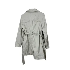 Old Navy Womens‎ Coat Belted Double Breasted Beige Jacket Medium thumbnail 8