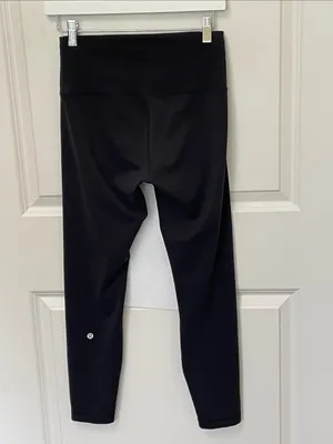Lululemon Wunder Train High Rise Tight 25” (8) Black thumbnail 5