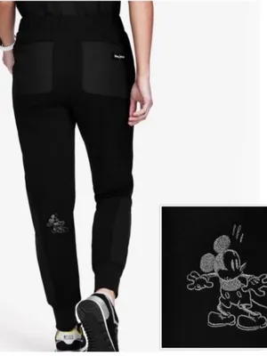 Figs x Disney Black Zamora Scrubs thumbnail 2