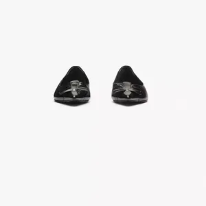 Marc Jacobs THE KAT BALLERINA in Black Size 37 NEW thumbnail 5