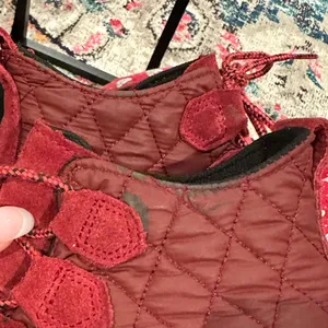 Sorel Gorpcore Red Navy Winter Quilted Rain Ankle Boots Shoes 7 thumbnail 9