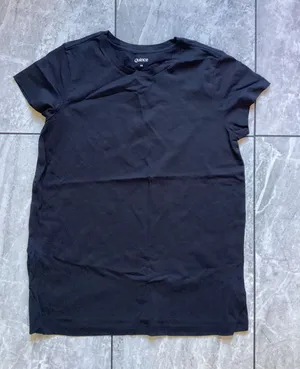 Quince NWOT Black Cotton Modal Crew Neck Swing Tee Shirt XS HFMCOL006 thumbnail 1