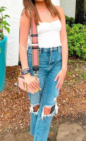 pacsun high rise straight jeans thumbnail 1