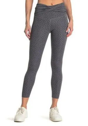 Nike • Yoga Polka Dot Black and Grey High Waisted Size Small thumbnail 1