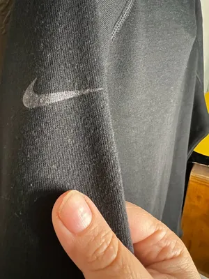 Nike Dri-Fit Black Funnel‎ Cowl Neck Athletic Sweater thumbnail 5