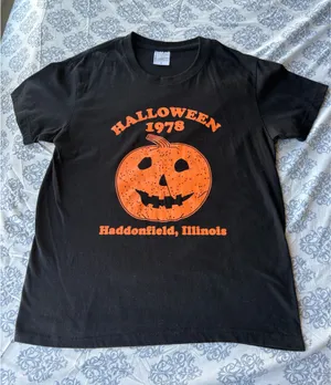 Boutique Halloween 1978 pumpkin Shirt NWOT thumbnail 1