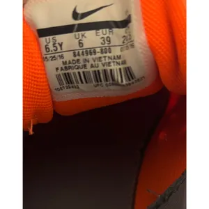 Neon Orange/Gray Nike 6.5y Lunarstelos Running Shoes thumbnail 5