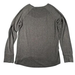 Brandy Melville Womens One Size‎ Gray Long Sleeve Crew Neck Pullover Sweater thumbnail 8