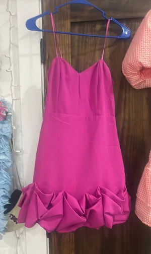 Pink Short Dress thumbnail 1