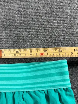 Saucony Women's Athletic Running Shorts Turquoise Size Small “Faster Than You” thumbnail 8