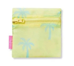 Stoney Clover Lane x Target Reusable Tote Bag Light Yellow/Green Palm Trees thumbnail 1