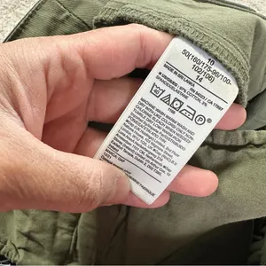 GAP Women’s Everyday Mid Rise Straight Up Khakis Pants in Army Jacket Green 10 thumbnail 12