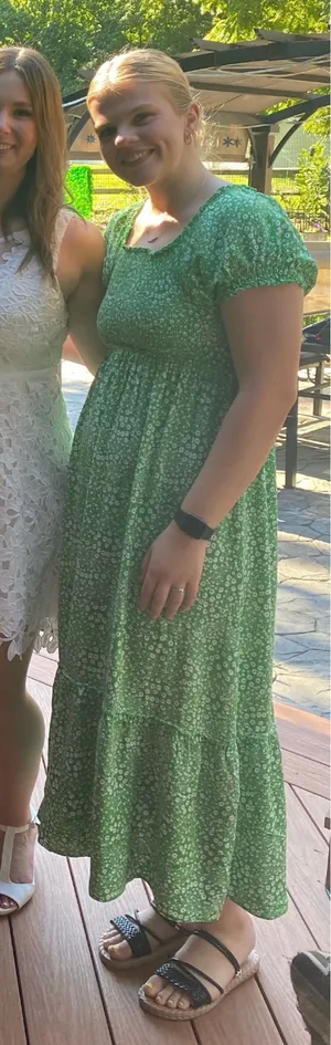 Ross Green Floral Maxi Dress thumbnail 1