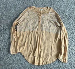 FREE PEOPLE Free Sport Henley Long Sleeve Top thumbnail 3