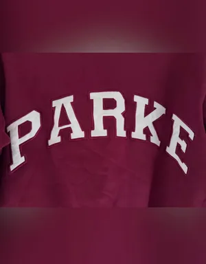 PARKE Burgundy Crewneck thumbnail 3