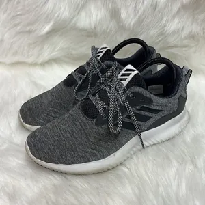 Adidas Alphabounce RC Running size 8 Charcoal‎ and black Bin 22 thumbnail 2
