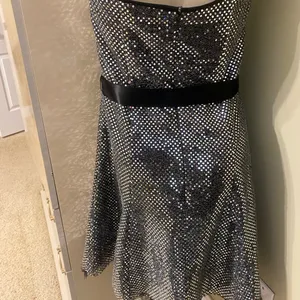 🛍Jessica Mcclintock Sequin Glittery Dress Size 11 thumbnail 4