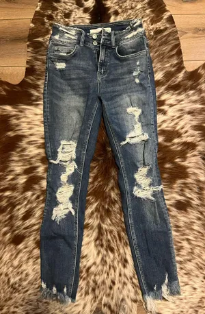 Bridge by GLY High-Rise Ankle Skinny Jeans thumbnail 1