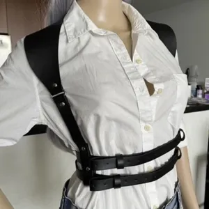 Harness Shoulders Double Belt New Bondage thumbnail 6