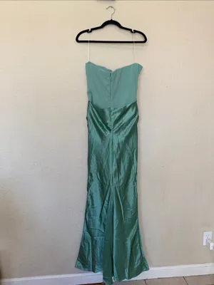 House of CB ‘Persephone’ Jade Strapless Maxi Dress NWOT size M D-DD thumbnail 15
