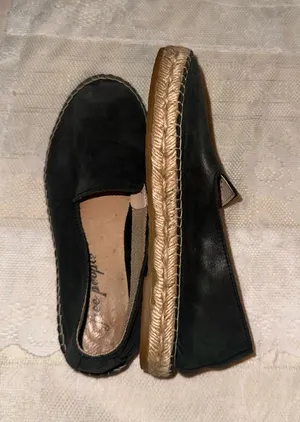 Free People dark grey Espadrille Slip-On Flats - Sz 36 EU/5.5-6 US thumbnail 1