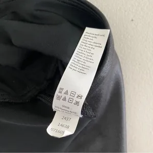 Spanx Shape Black Faux Leather Look at Me Now Fall Winter Leggings Pants Small thumbnail 9