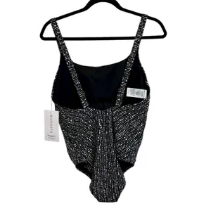 NEW Athleta Hermosa Printed One Piece Swimsuit - Size M thumbnail 4