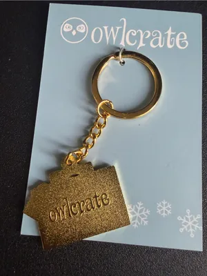 OwlCrate ACOTAR Visit Velaris Keychain Paperbackbones‎ Night Court Sarah J Maas⁠ thumbnail 3