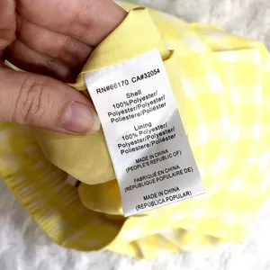 Anthropologie Hutch Yellow Gingham Pleated High Rise Preppy Dressy Shorts 2 thumbnail 6