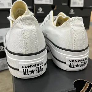 Converse Women's White Trainers thumbnail 5