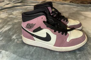 Air Jordan NIKE 1 MID MULBERRY thumbnail 2