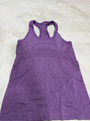 Lululemon swiftly tech purple Racerback tank top thumbnail 2