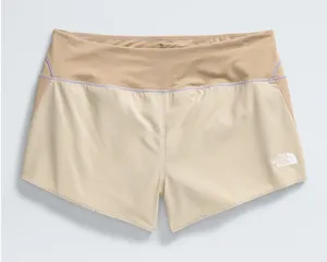 The North Face Women's Summer Light Shorts 2.5" Gravel Khaki Stone NWT Large thumbnail 1