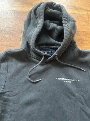 Abercrombie & Fitch A&F Fleece Logo New York Hoodie thumbnail 3
