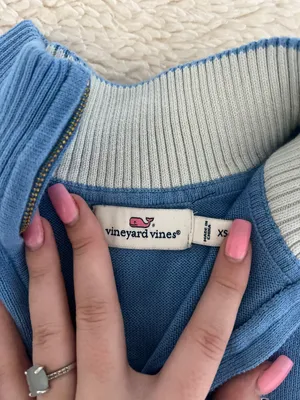Vineyard Vines Quarter Zip Sweater thumbnail 3