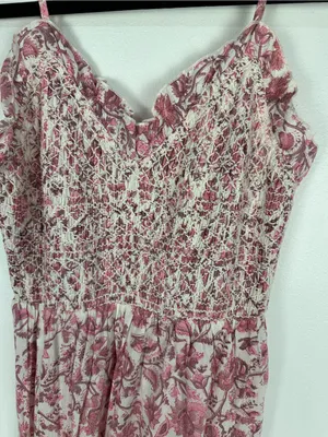 Anne Cate Willow Floral Cotton Midi Dress Women’s Sz Xs thumbnail 4
