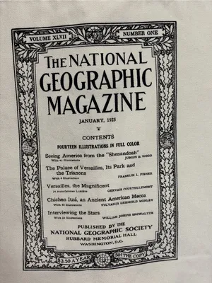 National Geographic Magazine Logo Canvas Tote Bag thumbnail 3
