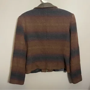 Breeches Lambswool Cashmere blend Vintage Zip Jacket Size M thumbnail 3