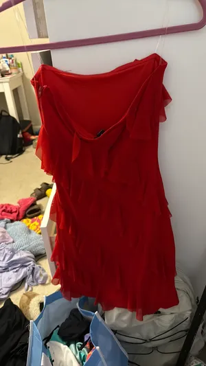 Windsor Dress Mini Red thumbnail 2