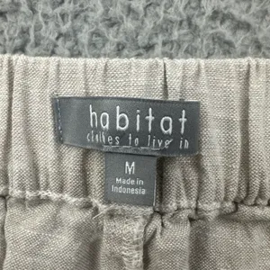Habitat Clothes To Live In Wide Leg Pants Linen Cotton Lagenlook Women's Medium thumbnail 4