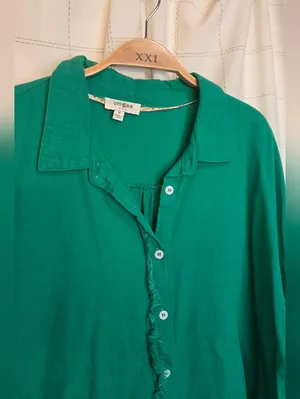 Umgee Hear Me Out Linen Blend Top thumbnail 4
