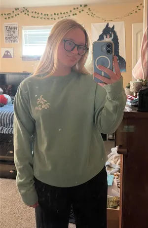 Ron Jon Green Crewneck Surf Shop Sweatshirt Small thumbnail 1